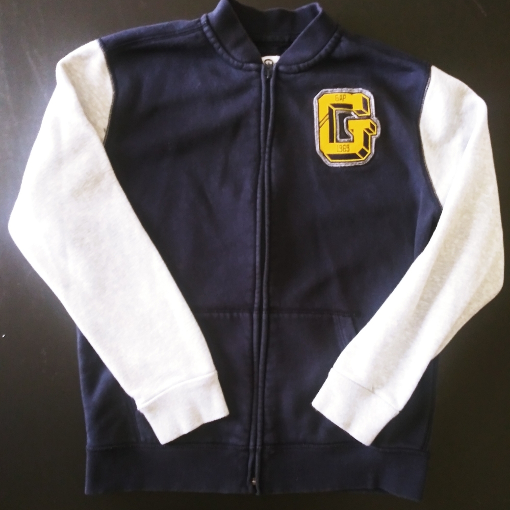 GAP Letterman's jacket/sweatshirt boys size XXL